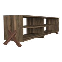 Fernsehtisch Perho 147.5x29.5x38.5cm Walnuss