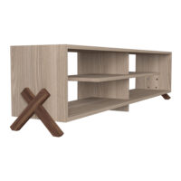 Fernsehtisch Perho 147.5x29.5x38.5cm Cordoba-Eiche