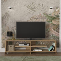Fernsehtisch Perho 147.5x29.5x38.5cm Saphir-Eiche