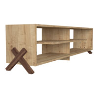 Fernsehtisch Perho 147.5x29.5x38.5cm Saphir-Eiche