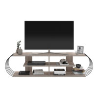 Fernsehtisch Robertsfors 172x31x42cm Eicheoptik Schwarz