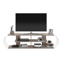 Fernsehtisch Robertsfors 172x31x42cm Eicheoptik Weiss
