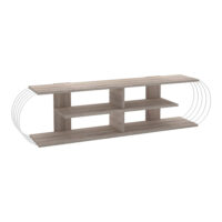 Fernsehtisch Robertsfors 172x31x42cm Eicheoptik Weiss