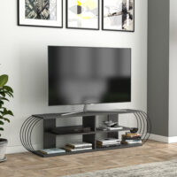 Fernsehtisch Robertsfors 160x31x42cm Anthrazit Schwarz