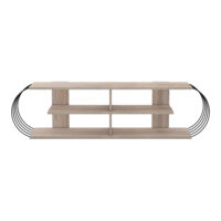 Fernsehtisch Robertsfors 160x31x42cm Eicheoptik Schwarz