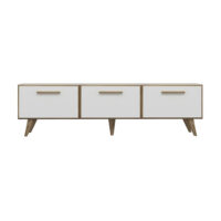Fernsehtisch Brønderslev 45x160x37cm Weiss