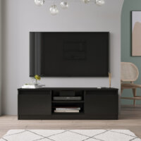 Fernsehtisch Loviisa mit 2 Ablagefächern 120x40x37cm