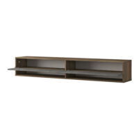 Fernsehtisch Laitila 180x31.5x29.5cm Eiche dunkel Betonoptik