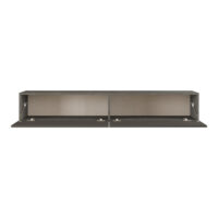 Fernsehtisch Lapinlahti 180x31.5x29.5cm Betonoptik Anthrazit
