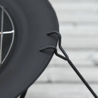 Feuerschale Feuerkorb mit Grill und Funkenschutz Ø 75cm