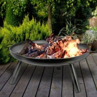 Feuerschale Metall Dreibein 59cm