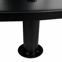 Feuerschale mit Grill JAM-K95 Feuerstelle Edelstahl Emaille Ø56cm