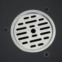 Feuerschale mit Grillplatte JAM-K97 Feuerstelle Edelstahl Ø59cm