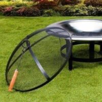 Feuerstelle aus Edelstahl Ø 75cm