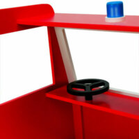 Feuerwehrbett Kinder Kinderbett Feuerwehrauto ~ 90x200