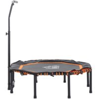Fitness-Trampolin Jump 100kg Ø 122cm orange-schwarz