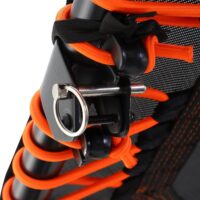 Fitness-Trampolin Jump 100kg Ø 122cm orange-schwarz