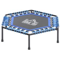 Fitness-Trampolin Jumping 100kg Ø 101cm blau