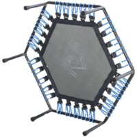 Fitness-Trampolin Jumping 100kg Ø 101cm blau