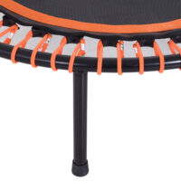 Fitness-Trampolin mit Haltegriff 114.3x114.3x138cm