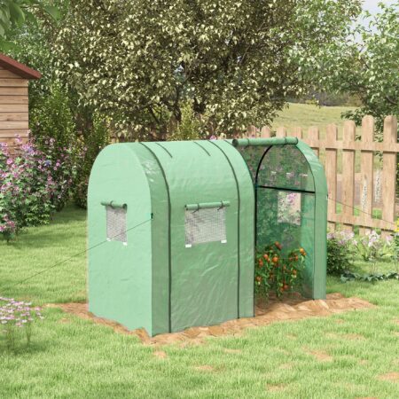 Foliengewächshaus 185x94x150cm Gewächshaus Treibhaus