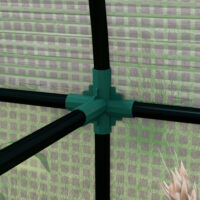 Foliengewächshaus 185x94x150cm Gewächshaus Treibhaus