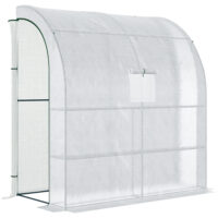 Foliengewächshaus 200x100x215cm Tomatengewächshaus Treibhaus