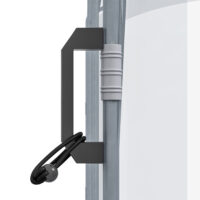 Foliengewächshaus 3x195x2m Folientunnel Treibhaus