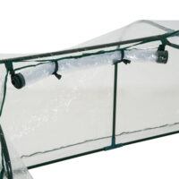 Foliengewächshaus Folientunnel Frühbeet 400 x 100 x 80 cm