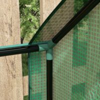 Foliengewächshaus Frühbeet 70x70x90cm mit Hochbeet