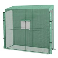 Foliengewächshaus Gewächshaus 200x80x200cm Treibhaus