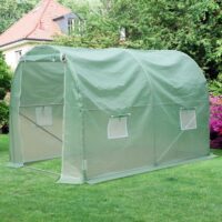 Foliengewächshaus Gewächshaus Folientunnel 300x200x190cm
