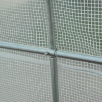 Foliengewächshaus Gewächshaus Folientunnel 450x200x200cm