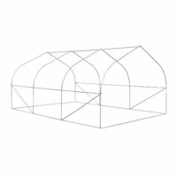 Foliengewächshaus Gewächshaus Folientunnel 450x300x200cm