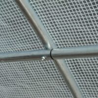 Foliengewächshaus Gewächshaus Folientunnel 600x300x200cm