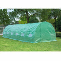 Foliengewächshaus Gewächshaus Folientunnel 800x300x200cm