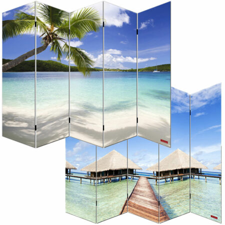 Foto Paravent 180x200cm Strand