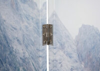 Foto-Paravent Raumteiler Trennwand FSC-zertifiziert 180x121cm Boot