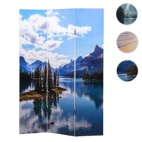 Foto-Paravent Raumteiler Trennwand FSC-zertifiziert 180x121cm See