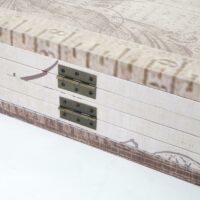 Foto-Paravent Vintage 180x240cm Glitzer