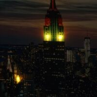 Foto-Wandgarderobe 6 Haken 40x80cm New York