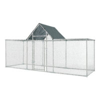 Freilaufgehege Arguin mit Überdachung 300x100x100-150cm