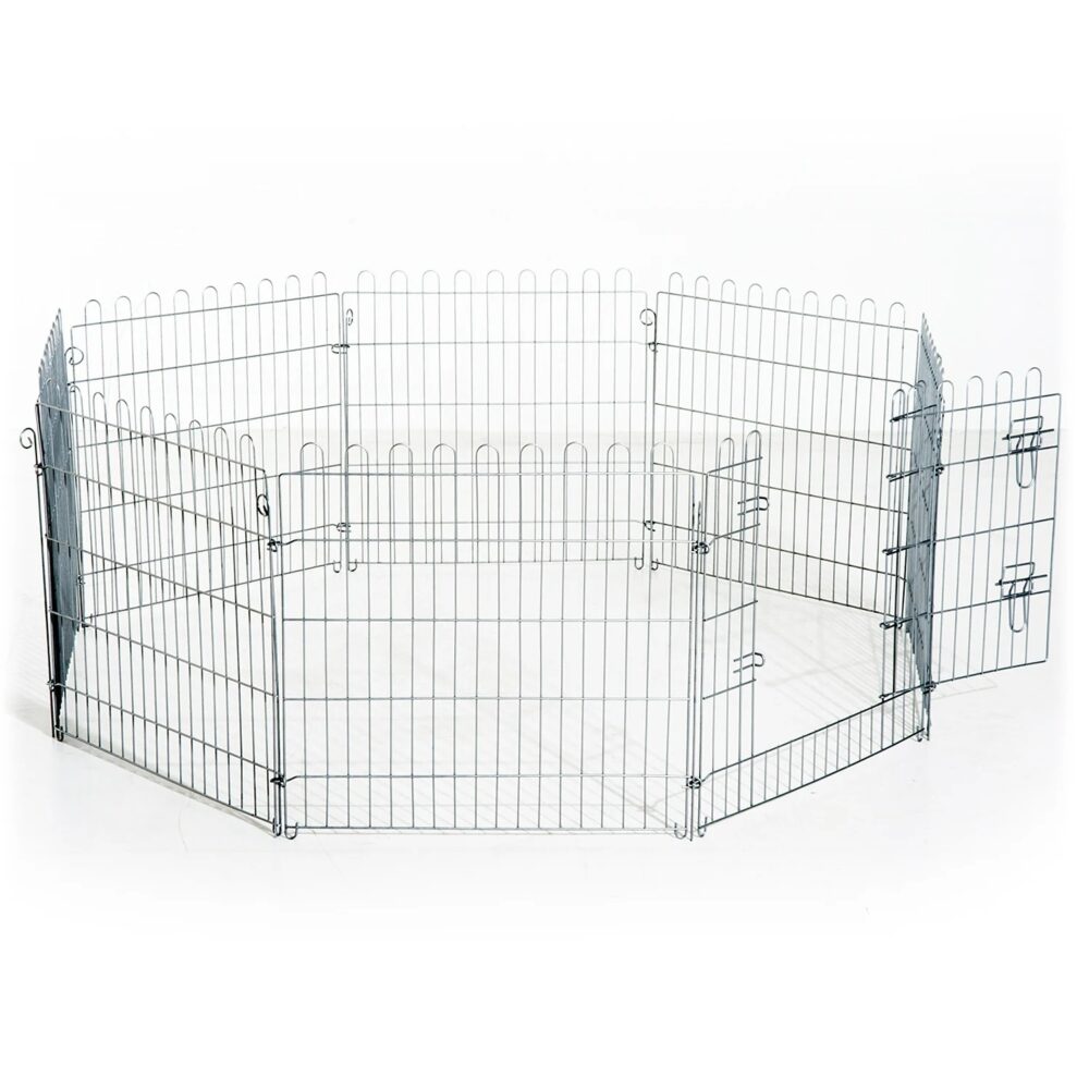Freilaufgehege Welpenauslauf Kaninchengehege 63x60cm