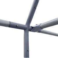 Freilaufgehege mit Schatten Dach 280x380x195cm mit Tür