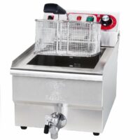 Fritteuse Profi 400V ~ 13 Liter mit Ablaufhahn