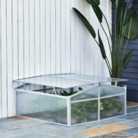 Frühbeet ALU Gewächshaus Frühbeetkasten 100x100cm