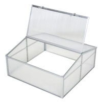 Frühbeet ALU Gewächshaus Frühbeetkasten 100x100cm