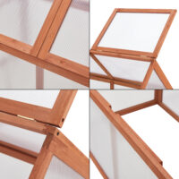 Frühbeet Duiven 100x55cm Kiefernholz