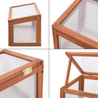 Frühbeet Laarbeek 60x30cm Kiefernholz