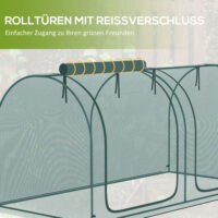 Frühbeet Gewächshaus 2.49x1.2x1.2m